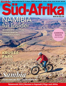 SÜD-AFRIKA Magazin 1/2022, J.Latka Verlag: SUED-AFRIKA Magazin